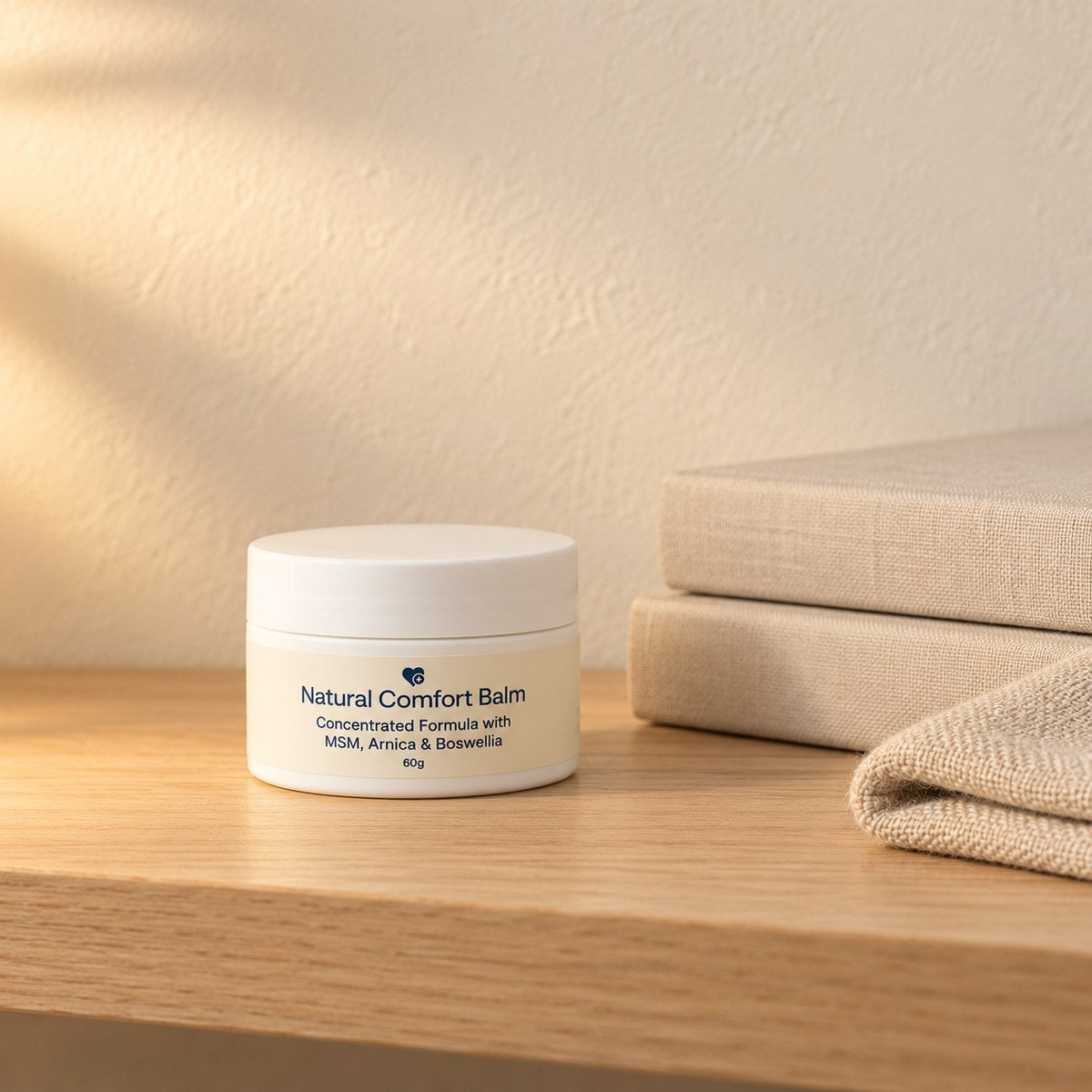 Natural Comfort Balm as part of a daily ritual