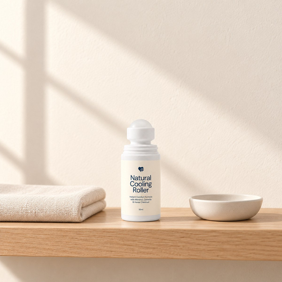 Natural Cooling Roller as part of a daily ritual